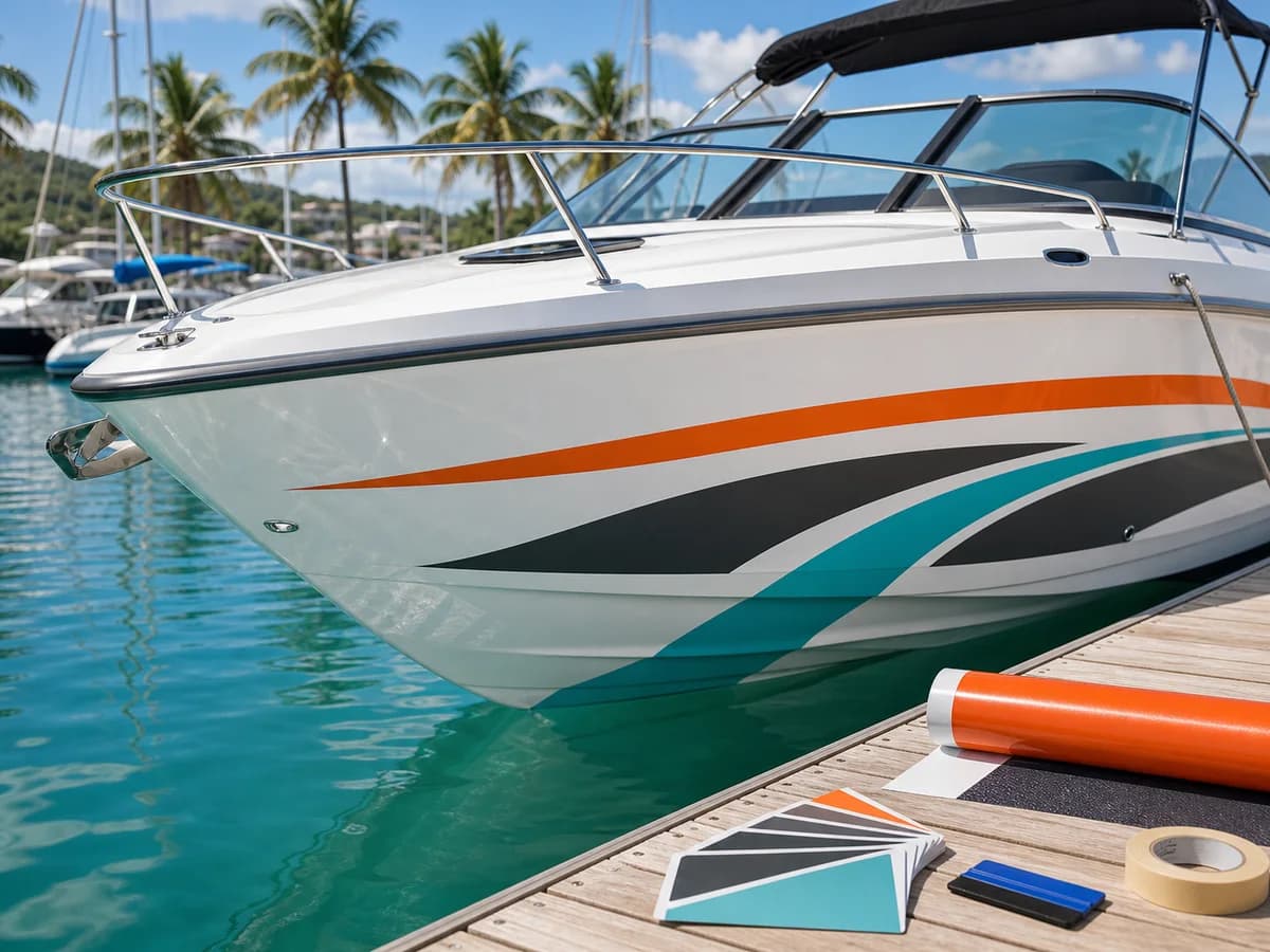 Semi-covering bateau