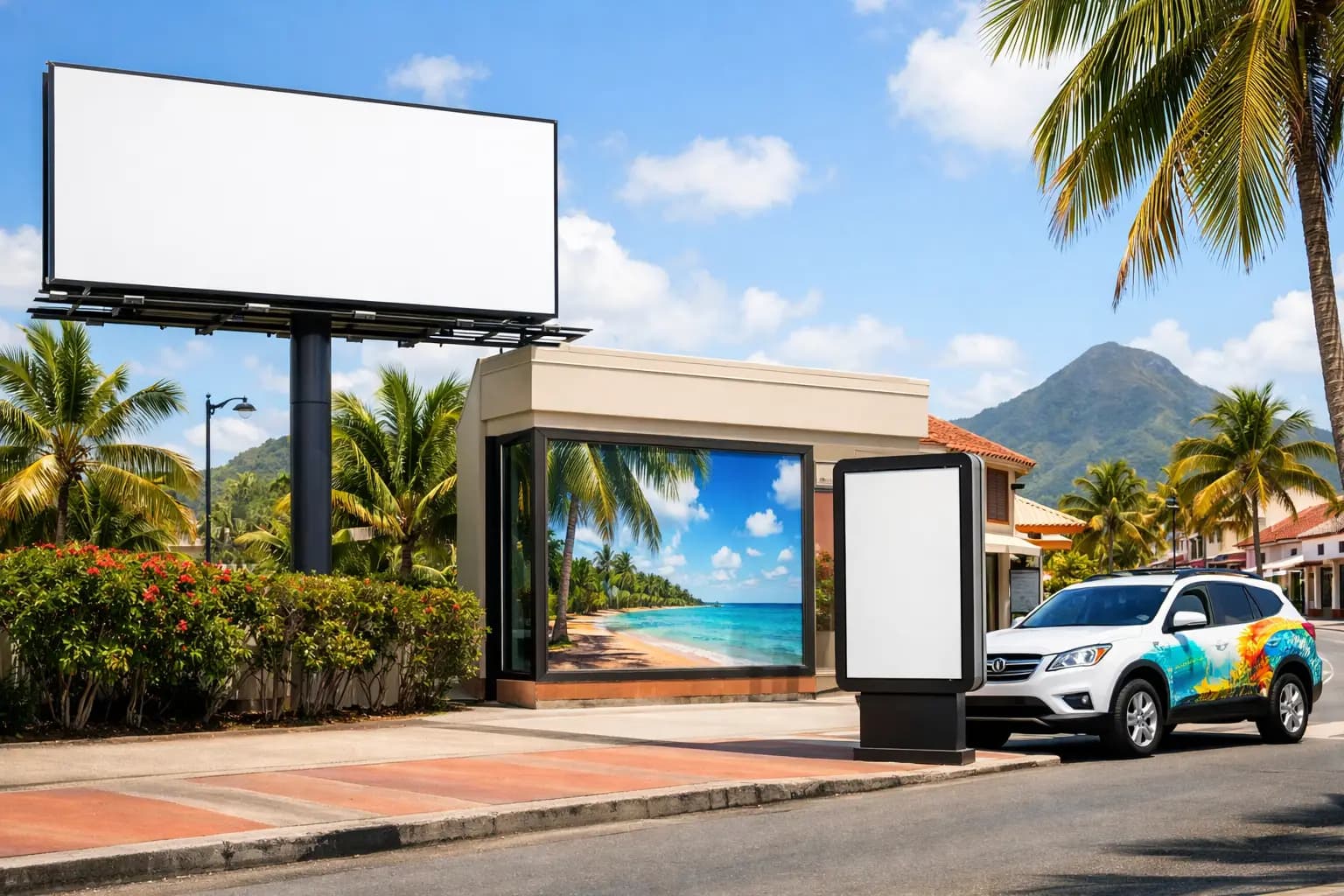 Supports publicitaires extérieurs efficaces