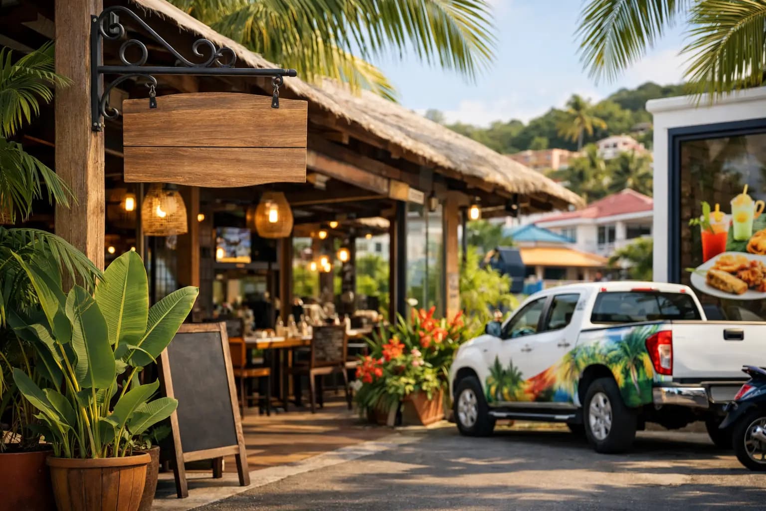 Signalétique restaurant qui fait entrer les clients