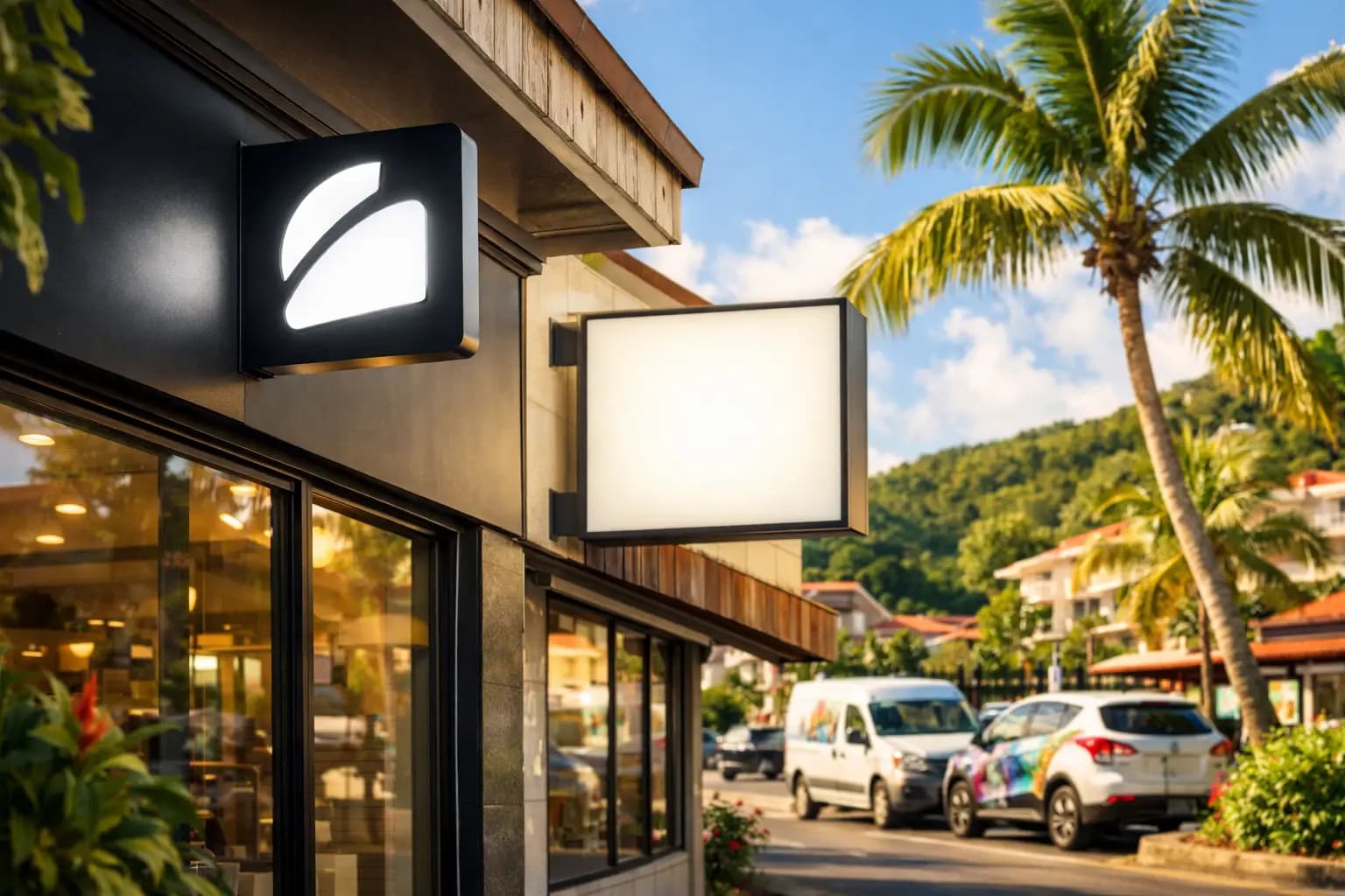 Enseigne LED ou caisson : que choisir ?