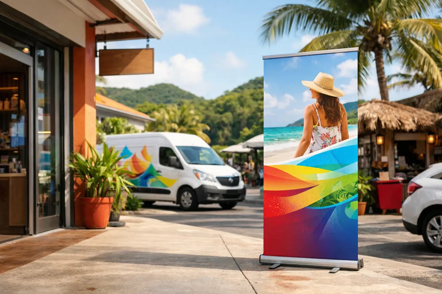 Kakemono publicitaire personnalisé efficace