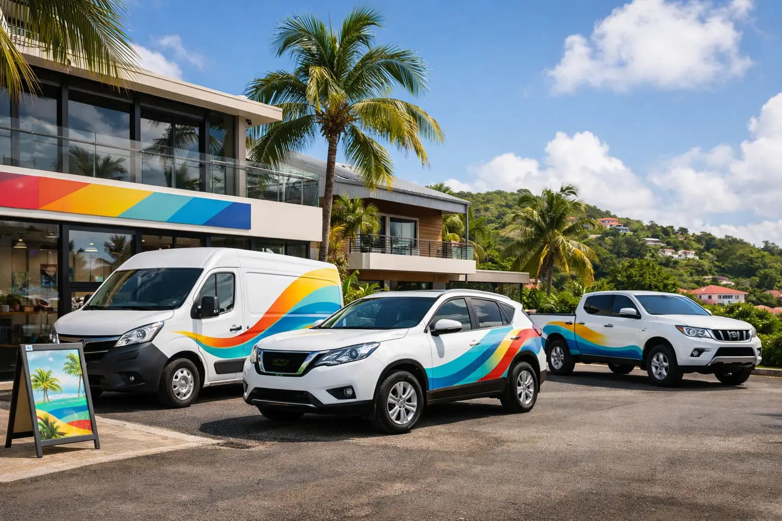 Meilleurs marquages pour flotte professionnelle