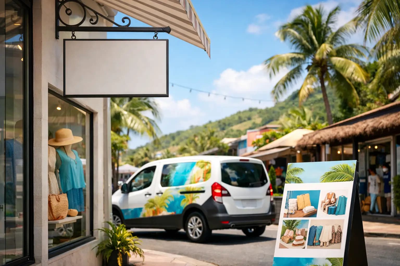 Supports imprimés pour ouverture de boutique