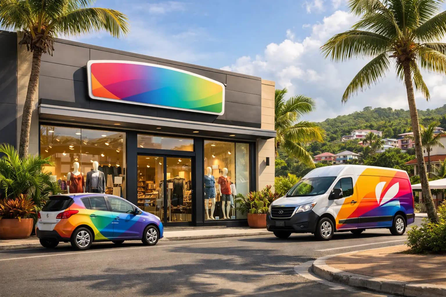 Comment améliorer la visibilité façade commerciale