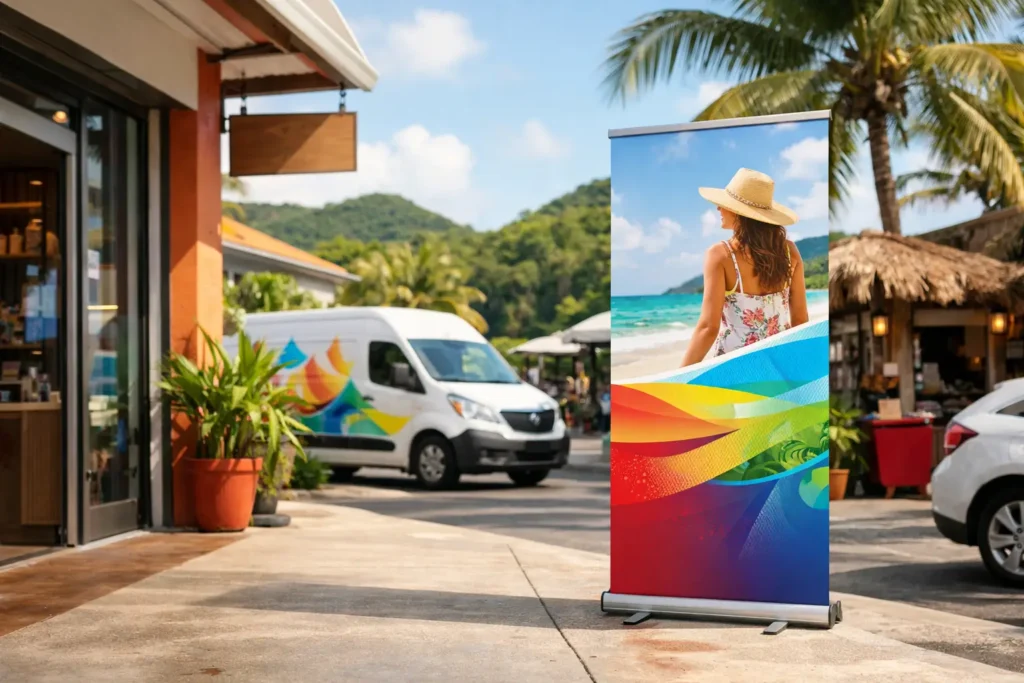 Kakemono publicitaire personnalisé efficace