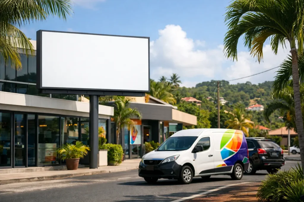 Panneau publicitaire entreprise efficace
